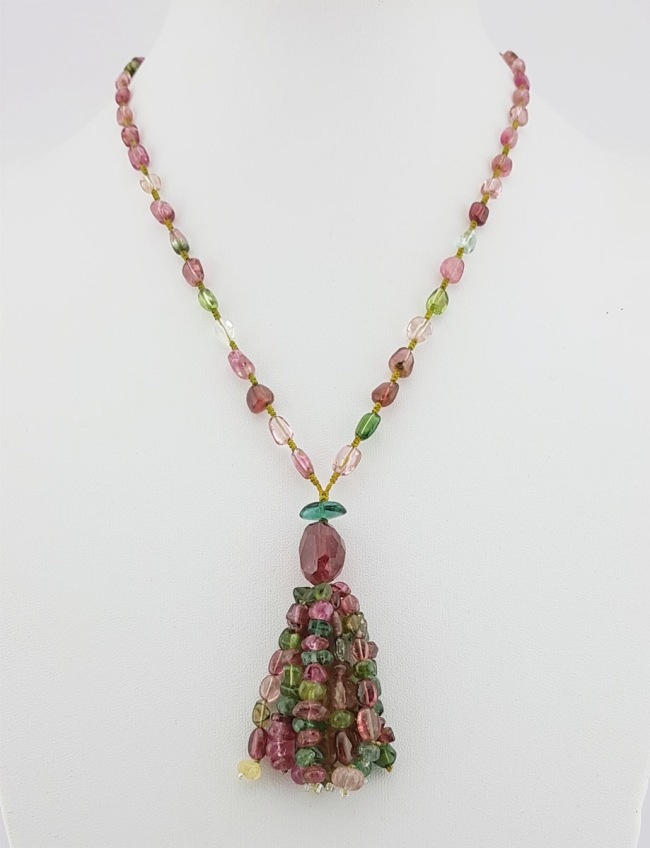 Collier en Tourmalines