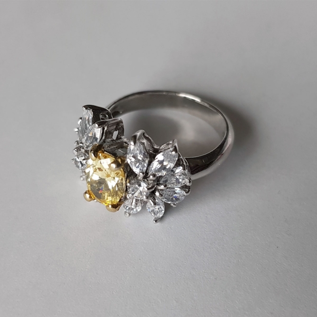 Bague en Argent, Synthétiques